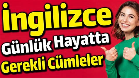 Dil Kursuyla Günlük Hayatta Kullanılacak Cümleler